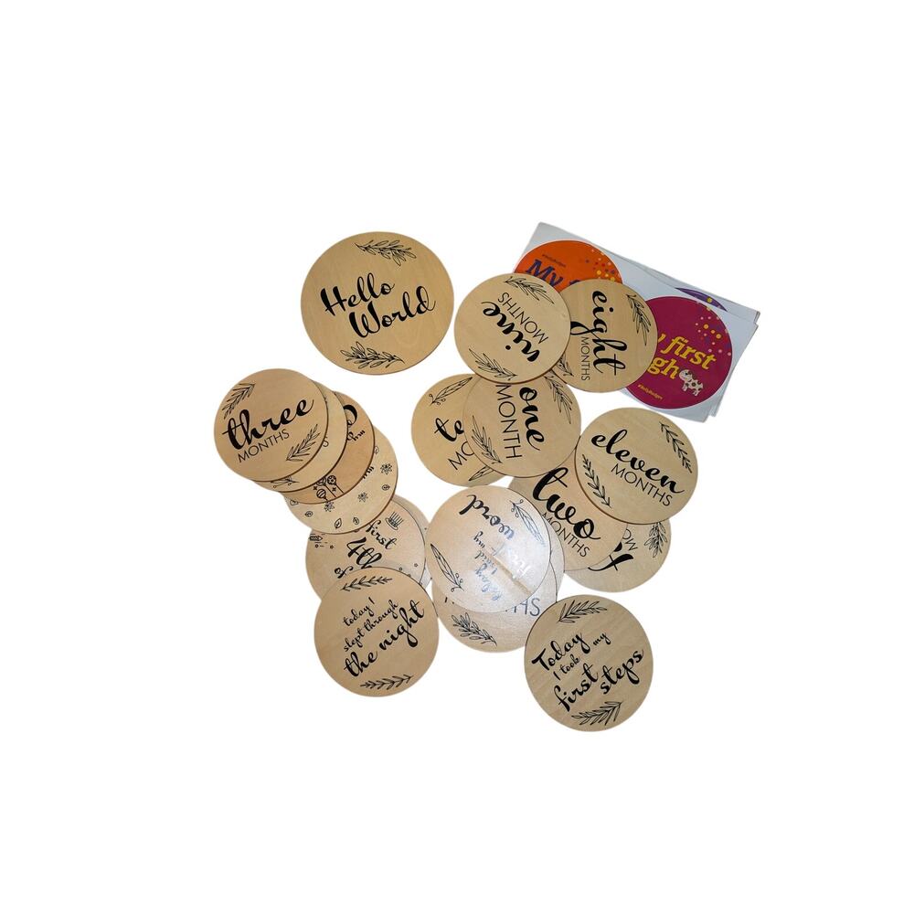 Baby Milestone Marker Photo Props